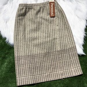 Vintage Leslie Fay Personal Women's Wool Skirt
